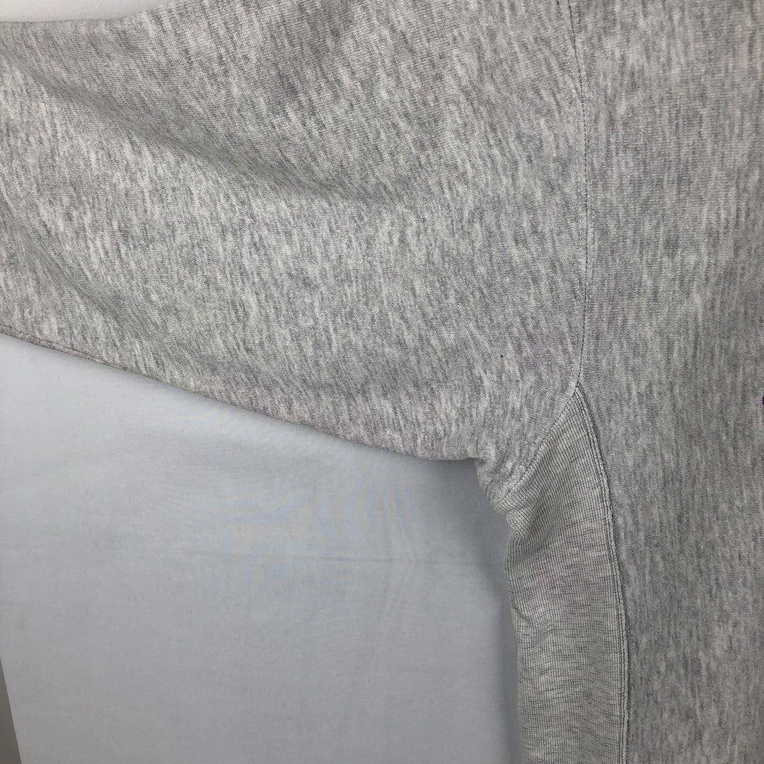 80s-90'S Kayzee College Sweatshirt, Made in USA, Men's Size M (Equivalent), Vintage cotton gray type Vintage Second Hand
