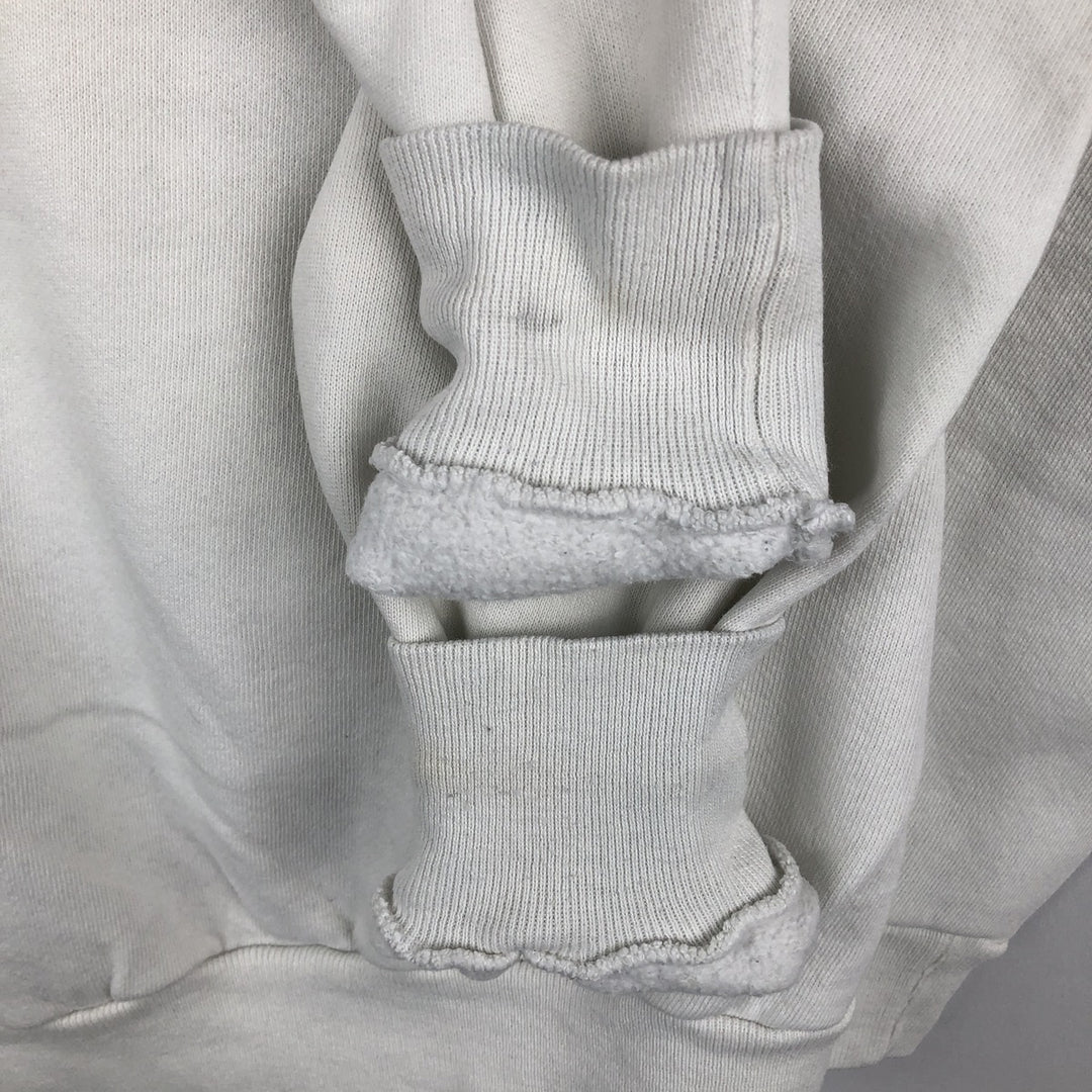 90'S Jerzees College Character Sweatshirt, Made in USA, Men's Size L (approx.), Vintage cotton white type Vintage Second Hand