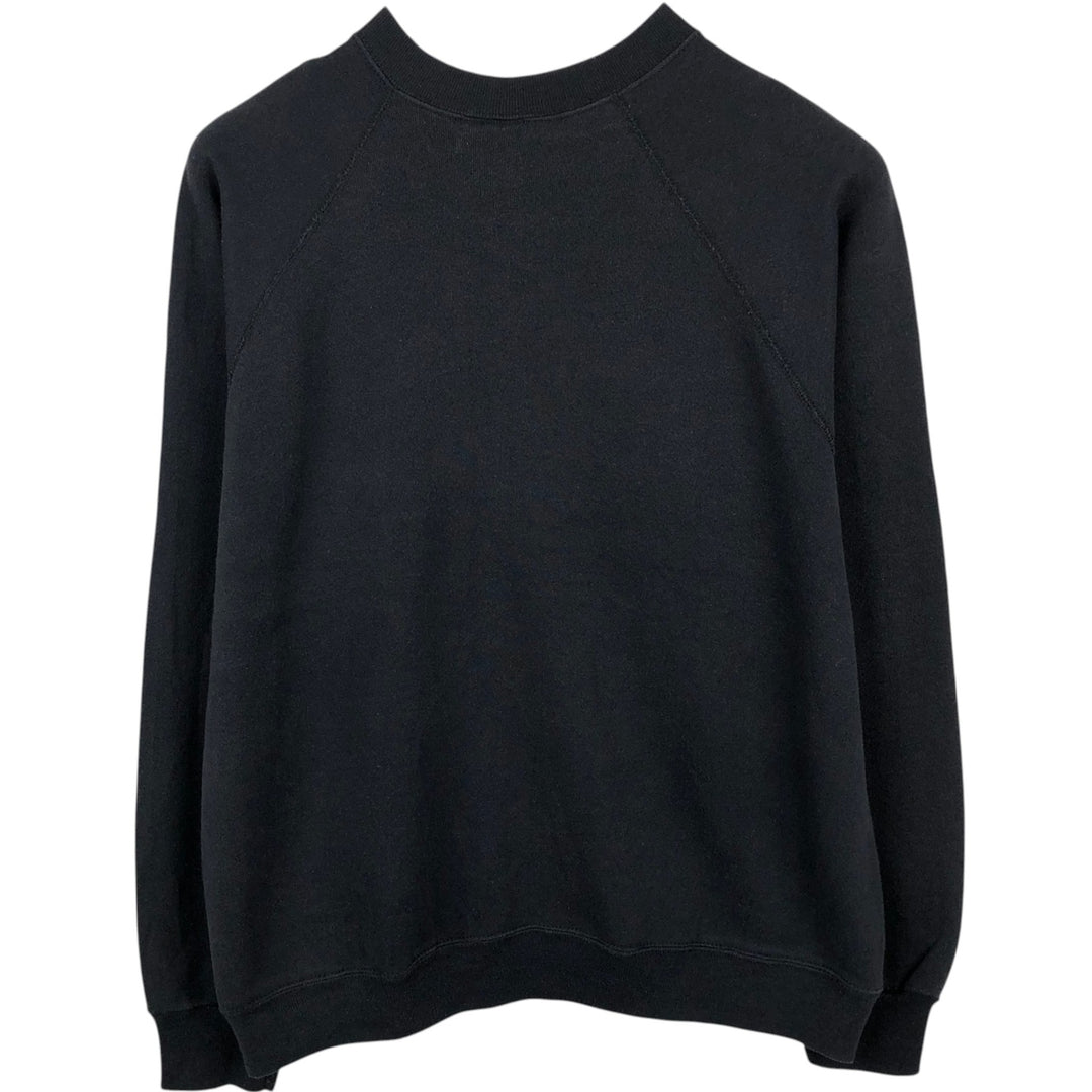 Vintage 90'S Tultex college sweatshirt, made in the USA, men's size XL cotton black type Vintage Second Hand