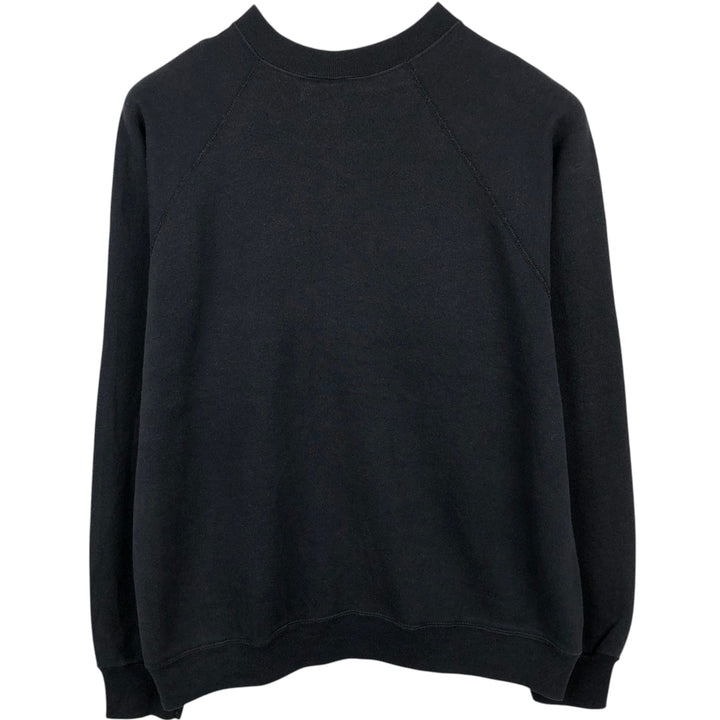 Vintage 90'S Tultex college sweatshirt, made in the USA, men's size XL cotton black type Vintage Second Hand