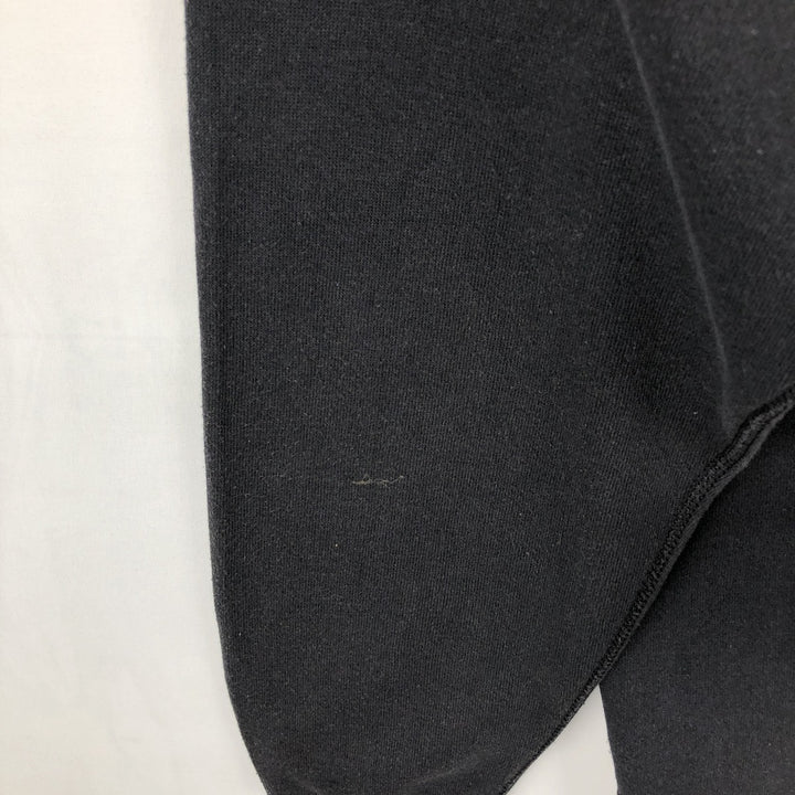 Vintage 90'S Tultex college sweatshirt, made in the USA, men's size XL cotton black type Vintage Second Hand