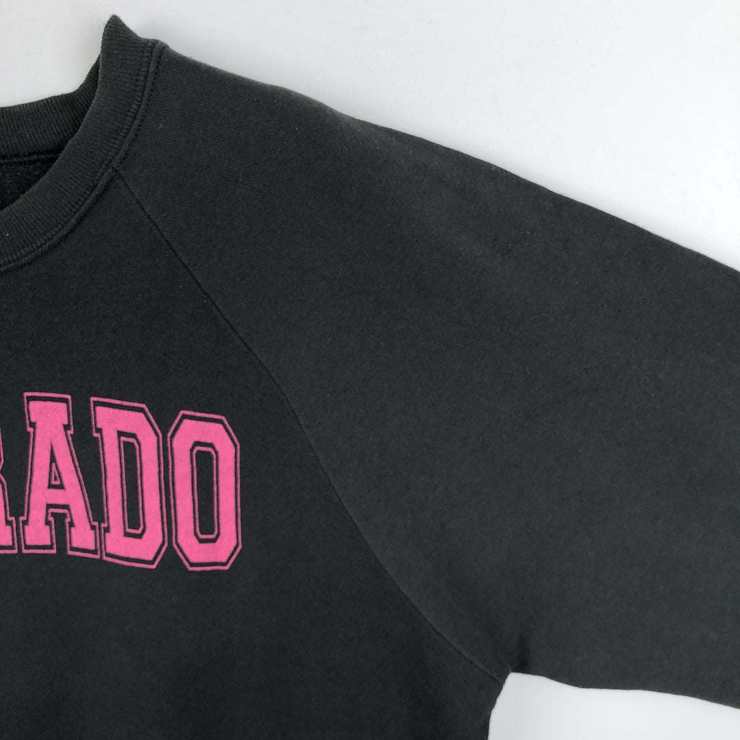 Vintage 90'S SCREEN STARS college sweatshirt, made in the USA, men's size XL cotton black type Vintage Second Hand