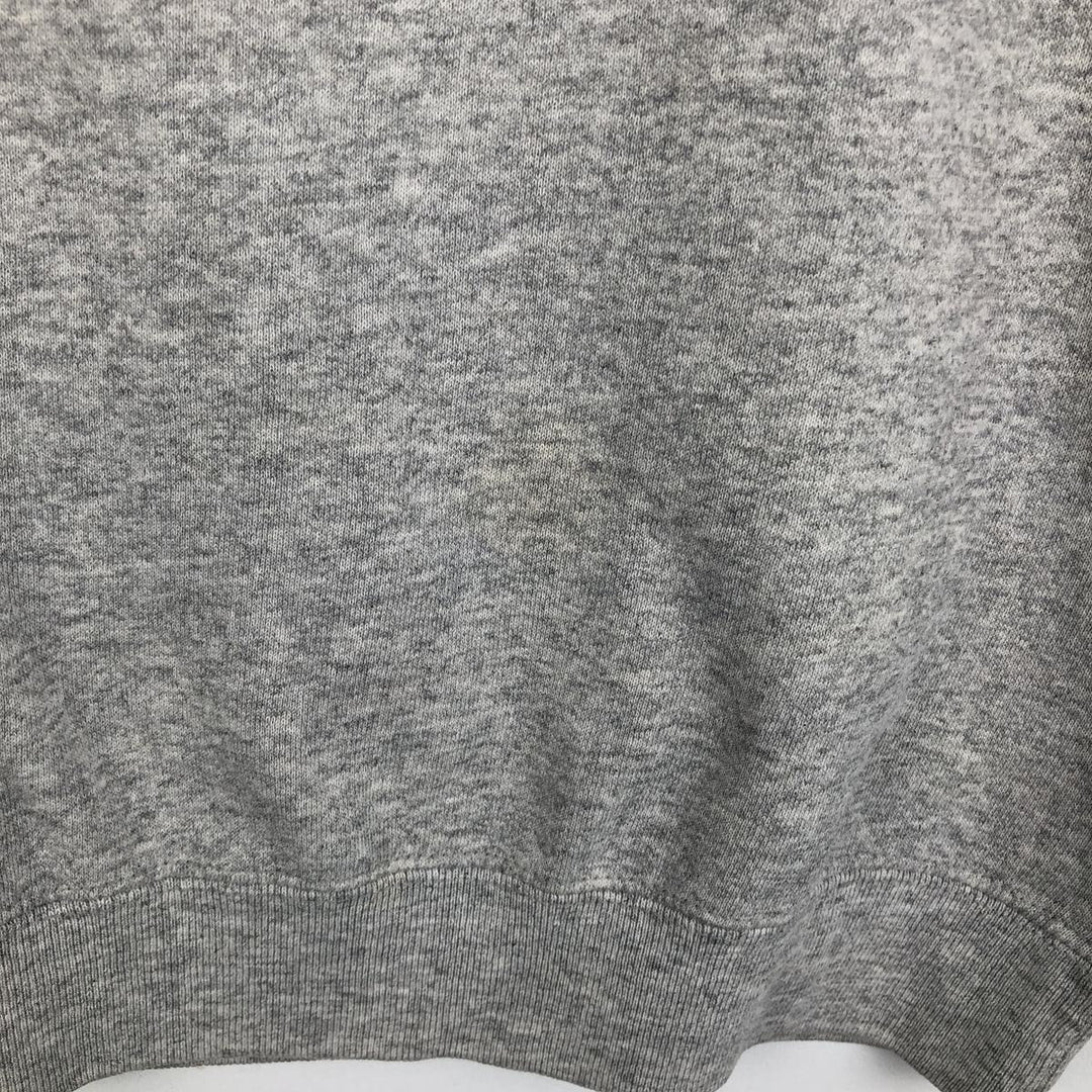 80'S Sophie print sweatshirt, made in USA, men's size L equivalent, vintage. polyester gray type Vintage Second Hand