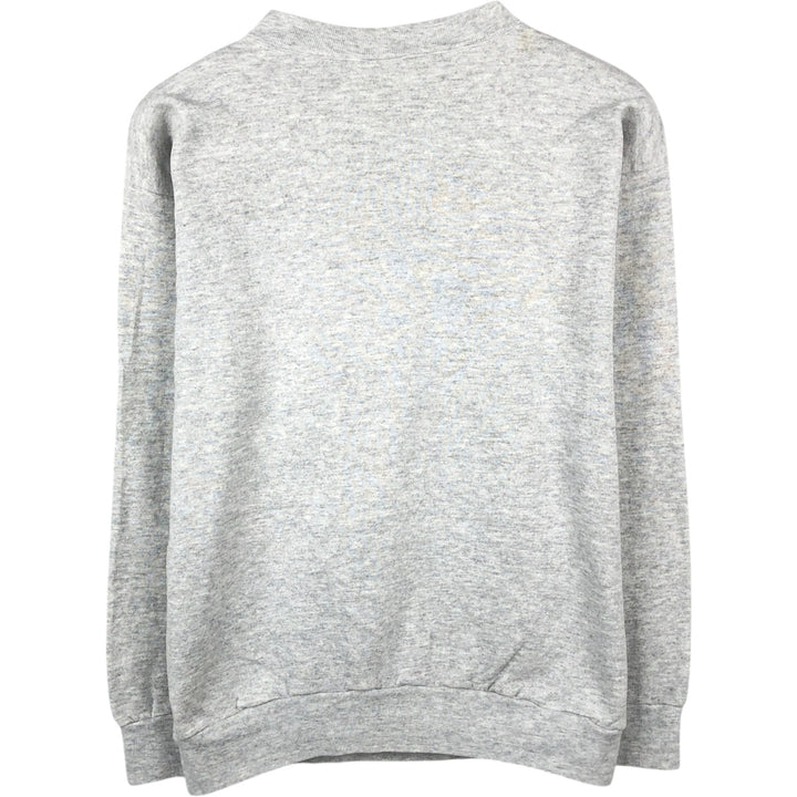 90'S TULTEX College Character Sweatshirt, Men's XL (approx.), Vintage cotton gray type Vintage Second Hand