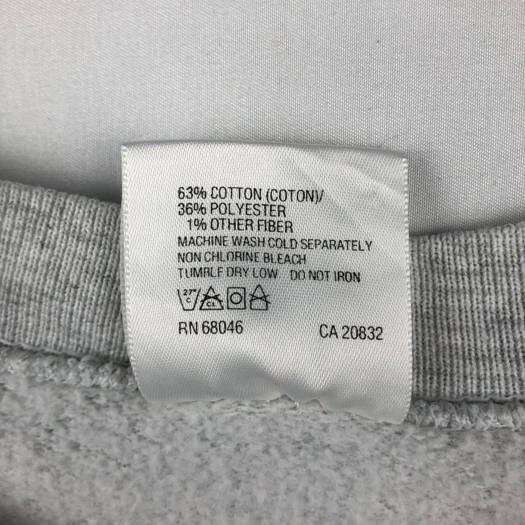 90'S TULTEX College Character Sweatshirt, Men's XL (approx.), Vintage cotton gray type Vintage Second Hand