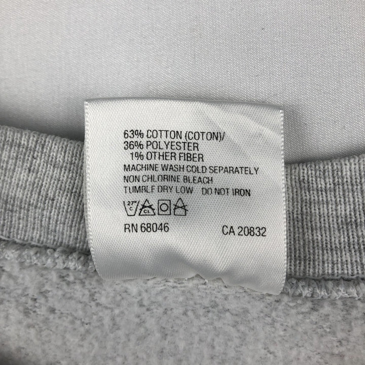 90'S TULTEX College Character Sweatshirt, Men's XL (approx.), Vintage cotton gray type Vintage Second Hand