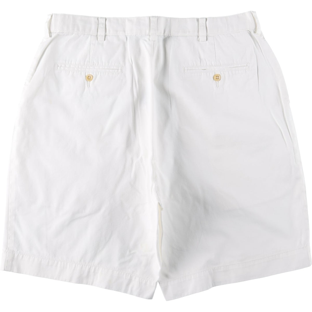 Ralph Lauren POLO by Ralph Lauren PROSPECT SHORT Chino shorts Short pants Men's w36 equivalent cotton white type Vintage Second Hand