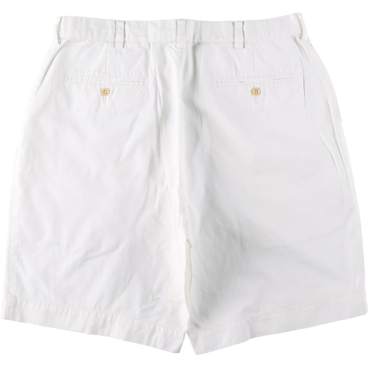 Ralph Lauren POLO by Ralph Lauren PROSPECT SHORT Chino shorts Short pants Men's w36 equivalent cotton white type Vintage Second Hand