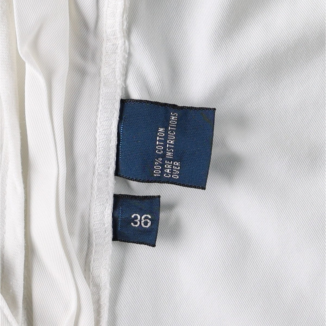 Ralph Lauren POLO by Ralph Lauren PROSPECT SHORT Chino shorts Short pants Men's w36 equivalent cotton white type Vintage Second Hand