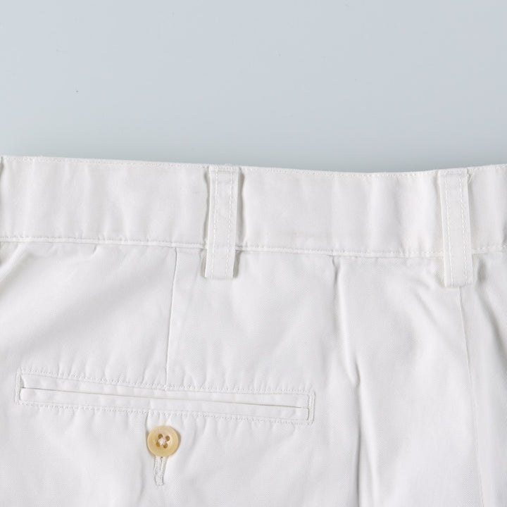 Ralph Lauren POLO by Ralph Lauren PROSPECT SHORT Chino shorts Short pants Men's w36 equivalent cotton white type Vintage Second Hand