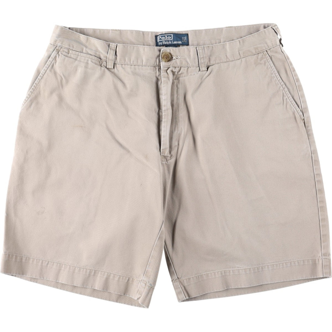 Ralph Lauren POLO by Ralph Lauren PROSPECT SHORT Chino shorts Short pants Men's w36 equivalent cotton Beige type Vintage Second Hand
