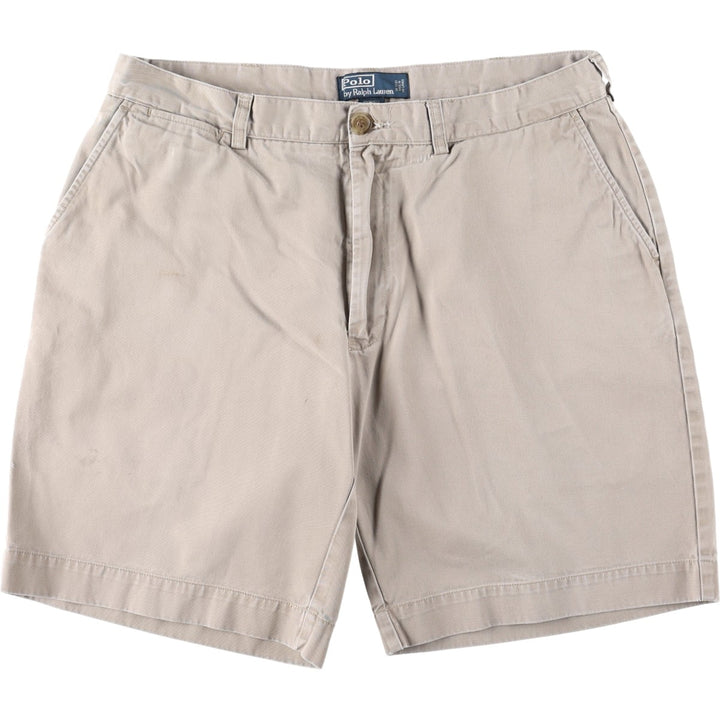 Ralph Lauren POLO by Ralph Lauren PROSPECT SHORT Chino shorts Short pants Men's w36 equivalent cotton Beige type Vintage Second Hand