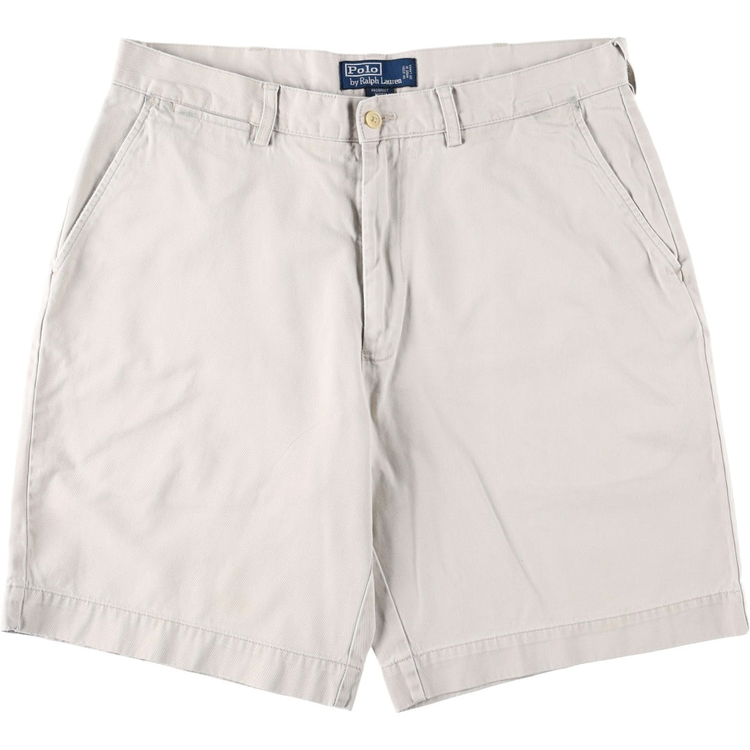 Ralph Lauren POLO by Ralph Lauren PROSPECT SHORT Chino shorts Short pants Men's w35 equivalent cotton Beige type Vintage Second Hand