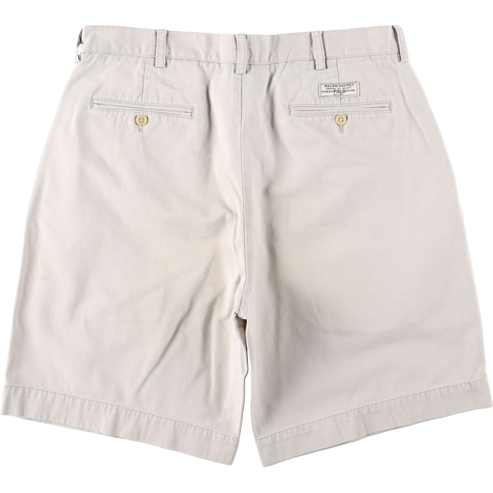 Ralph Lauren POLO by Ralph Lauren PROSPECT SHORT Chino shorts Short pants Men's w35 equivalent cotton Beige type Vintage Second Hand