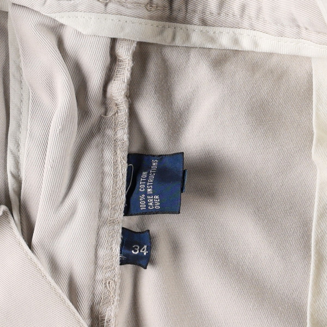 Ralph Lauren POLO by Ralph Lauren PROSPECT SHORT Chino shorts Short pants Men's w35 equivalent cotton Beige type Vintage Second Hand