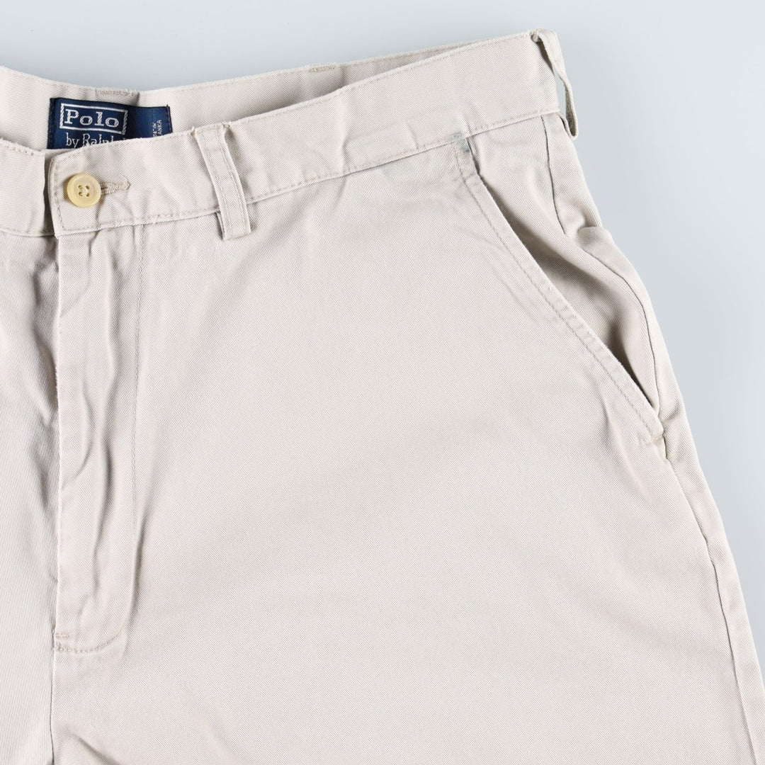 Ralph Lauren POLO by Ralph Lauren PROSPECT SHORT Chino shorts Short pants Men's w35 equivalent cotton Beige type Vintage Second Hand