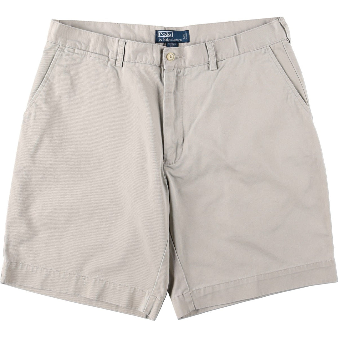 Ralph Lauren POLO by Ralph Lauren PROSPECT SHORT chino shorts, men's size W37 cotton Beige type Vintage Second Hand