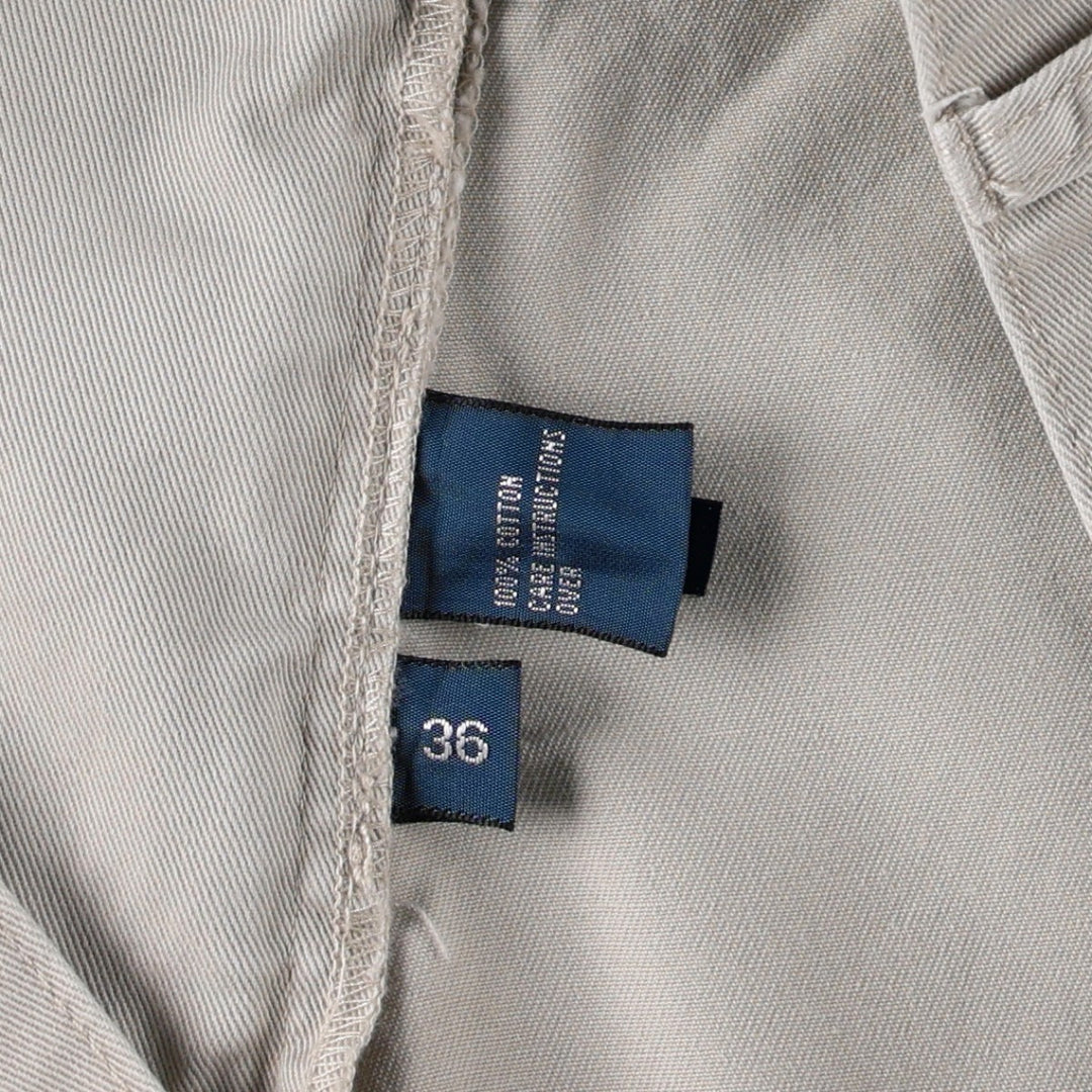 Ralph Lauren POLO by Ralph Lauren PROSPECT SHORT chino shorts, men's size W37 cotton Beige type Vintage Second Hand