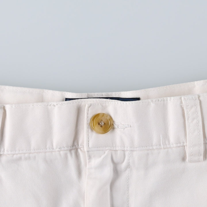 Ralph Lauren POLO by Ralph Lauren PHILIP SHORT Chino shorts Short pants Men's W34 equivalent cotton white type Vintage Second Hand