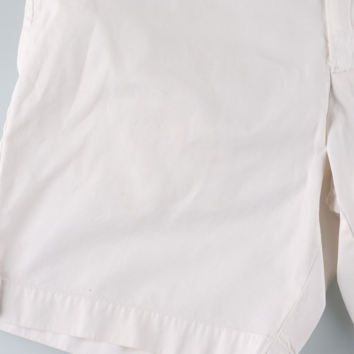 Ralph Lauren POLO by Ralph Lauren PHILIP SHORT Chino shorts Short pants Men's W34 equivalent cotton white type Vintage Second Hand