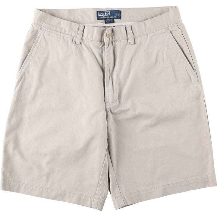 Ralph Lauren POLO by Ralph Lauren PROSPECT SHORT Chino shorts Short pants Men's W34 equivalent cotton Beige type Vintage Second Hand