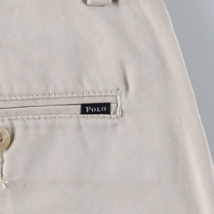 Ralph Lauren POLO by Ralph Lauren PROSPECT SHORT Chino shorts Short pants Men's W34 equivalent cotton Beige type Vintage Second Hand