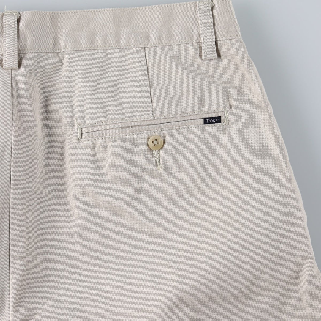 Ralph Lauren POLO by Ralph Lauren PROSPECT SHORT Chino shorts Short pants Men's W34 equivalent cotton Beige type Vintage Second Hand