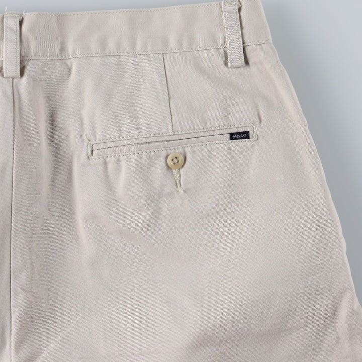 Ralph Lauren POLO by Ralph Lauren PROSPECT SHORT Chino shorts Short pants Men's W34 equivalent cotton Beige type Vintage Second Hand