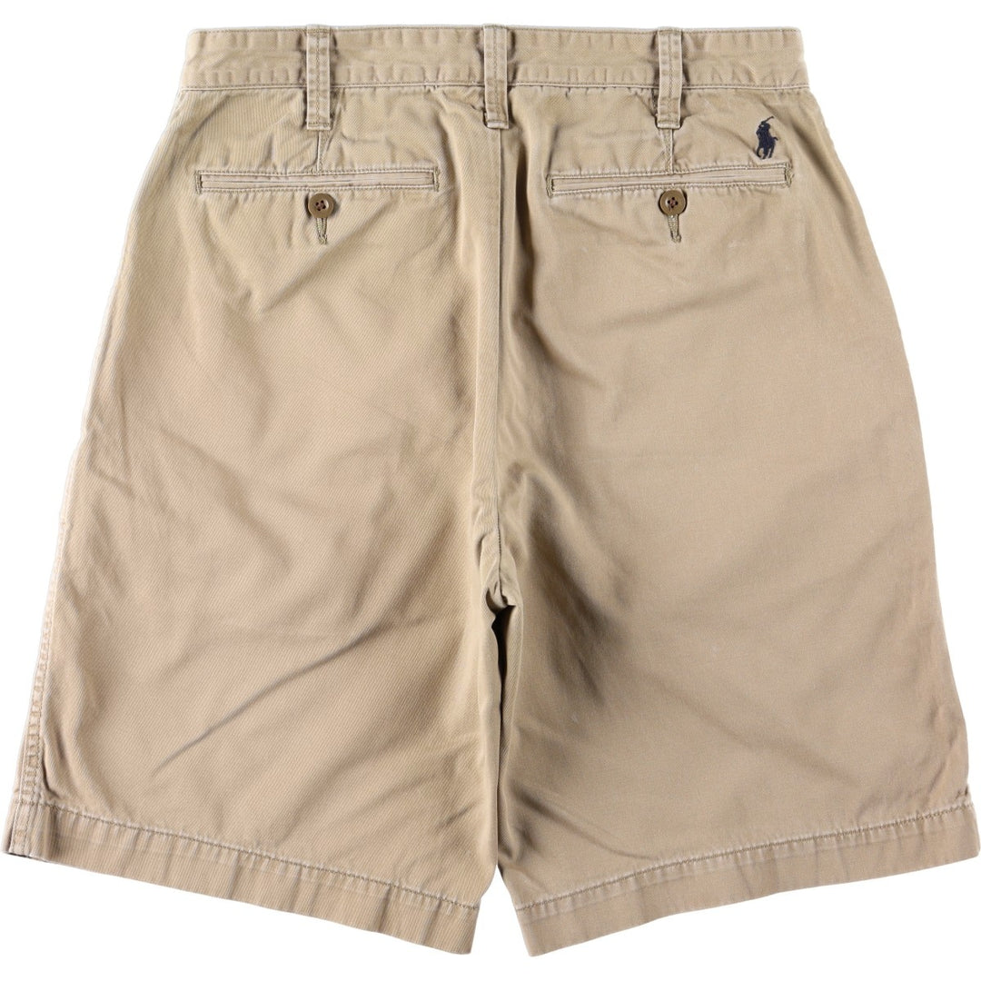 Ralph Lauren POLO RALPH LAUREN RELAXED FIT Chino Shorts, Men's Size W31 (approx.) cotton Beige type Vintage Second Hand