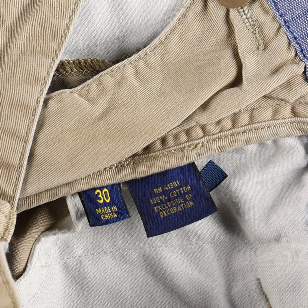 Ralph Lauren POLO RALPH LAUREN RELAXED FIT Chino Shorts, Men's Size W31 (approx.) cotton Beige type Vintage Second Hand