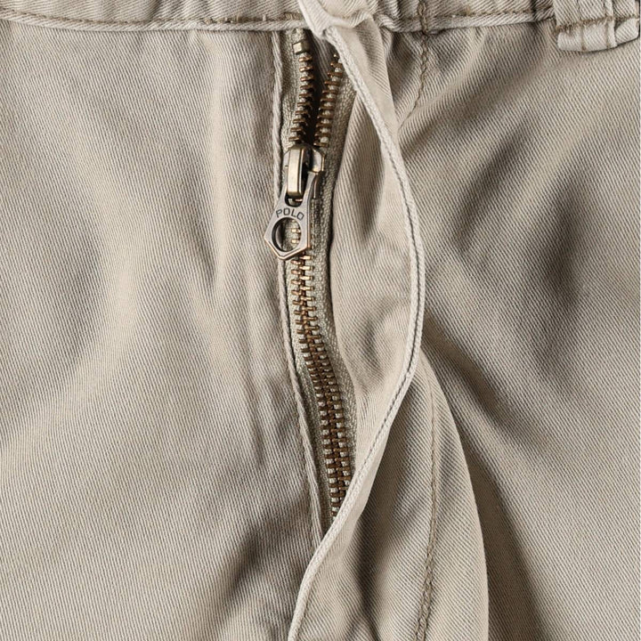Ralph Lauren POLO RALPH LAUREN cargo shorts, half pants, men's size w33 cotton Beige type Vintage Second Hand