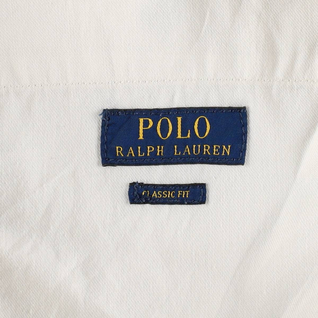 Ralph Lauren POLO RALPH LAUREN CLASSIC FIT Ripstop Cargo Shorts (Men's W31 equivalent) cotton white type Vintage Second Hand