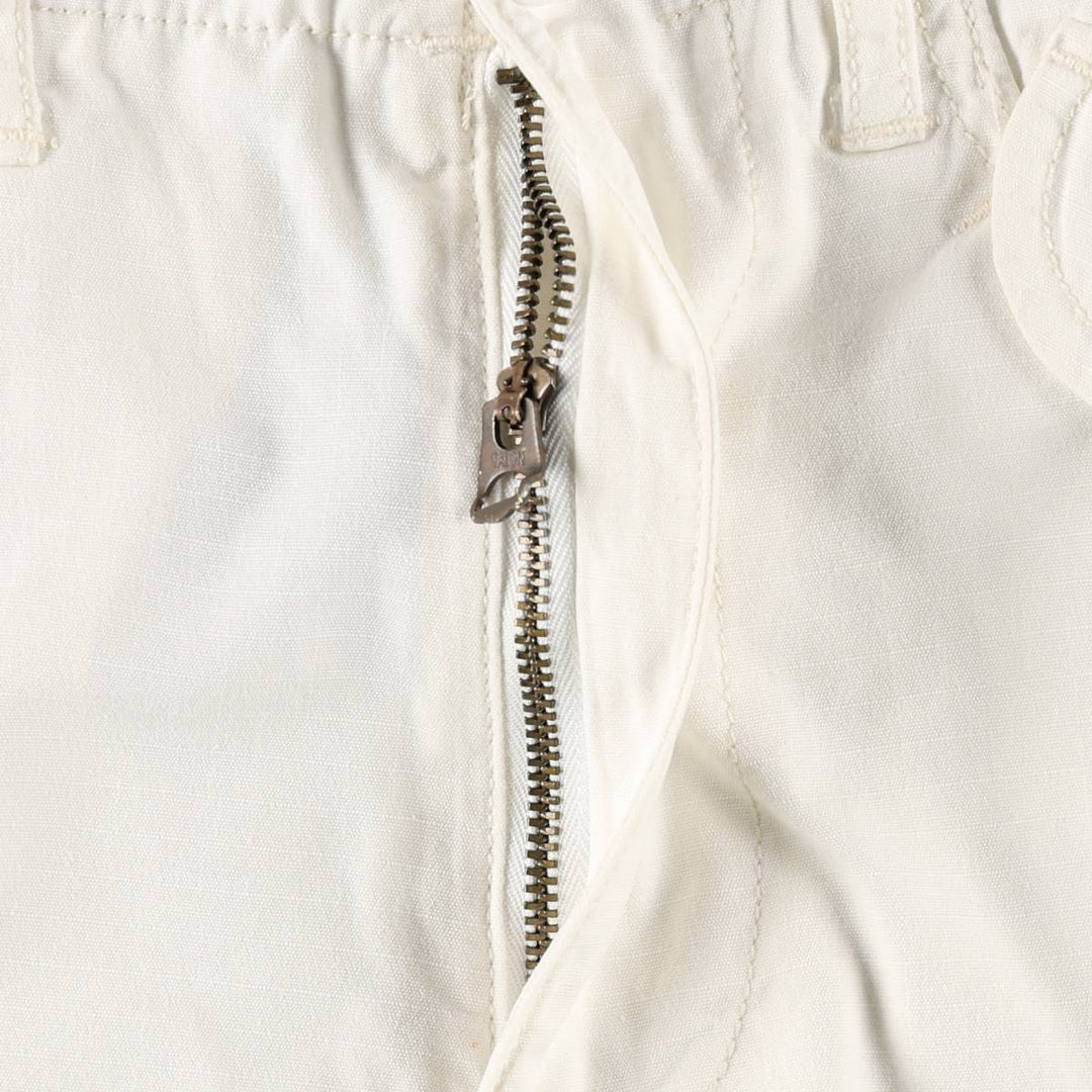Ralph Lauren POLO RALPH LAUREN CLASSIC FIT Ripstop Cargo Shorts (Men's W31 equivalent) cotton white type Vintage Second Hand