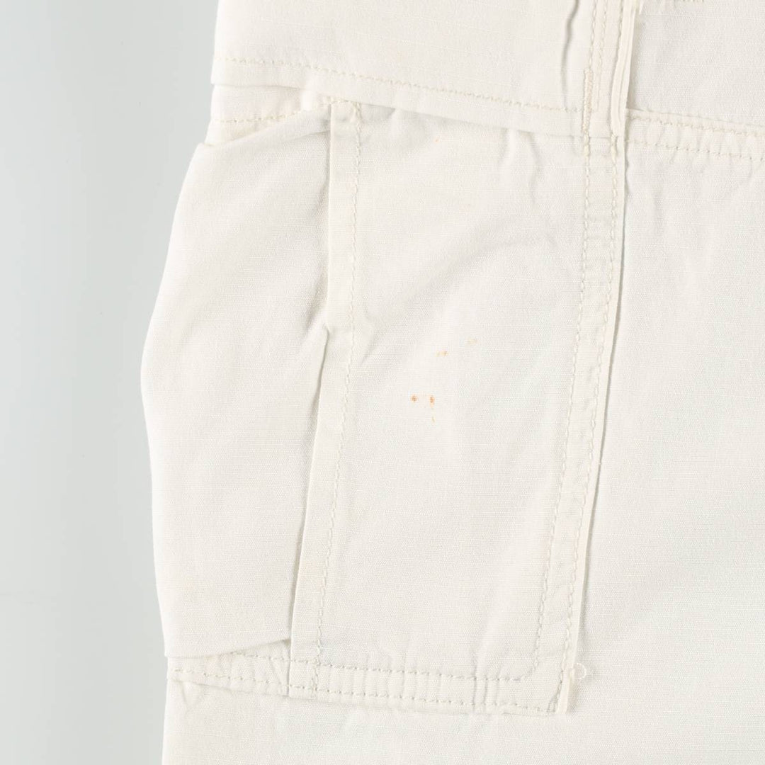 Ralph Lauren POLO RALPH LAUREN CLASSIC FIT Ripstop Cargo Shorts (Men's W31 equivalent) cotton white type Vintage Second Hand