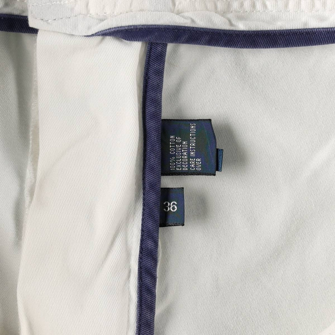 Ralph Lauren POLO by Ralph Lauren cargo shorts, short pants, men's w37 equivalent cotton white type Vintage Second Hand