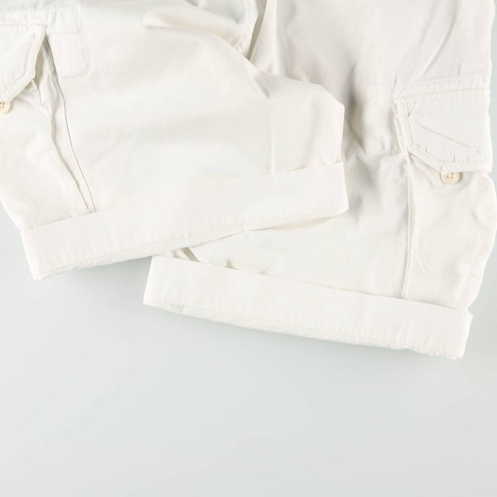Ralph Lauren POLO by Ralph Lauren cargo shorts, short pants, men's w37 equivalent cotton white type Vintage Second Hand