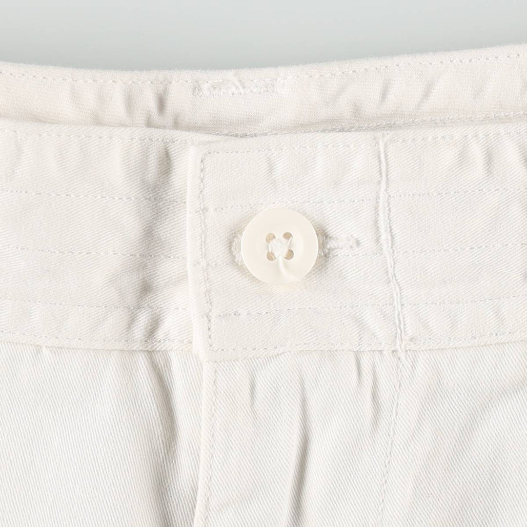 Ralph Lauren POLO RALPH LAUREN cargo shorts, men's size W36 cotton white type Vintage Second Hand