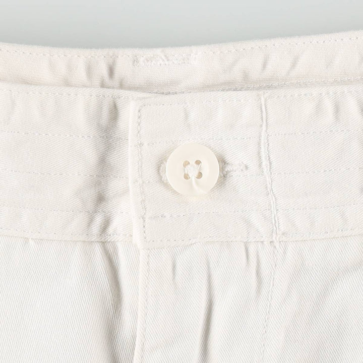 Ralph Lauren POLO RALPH LAUREN cargo shorts, men's size W36 cotton white type Vintage Second Hand