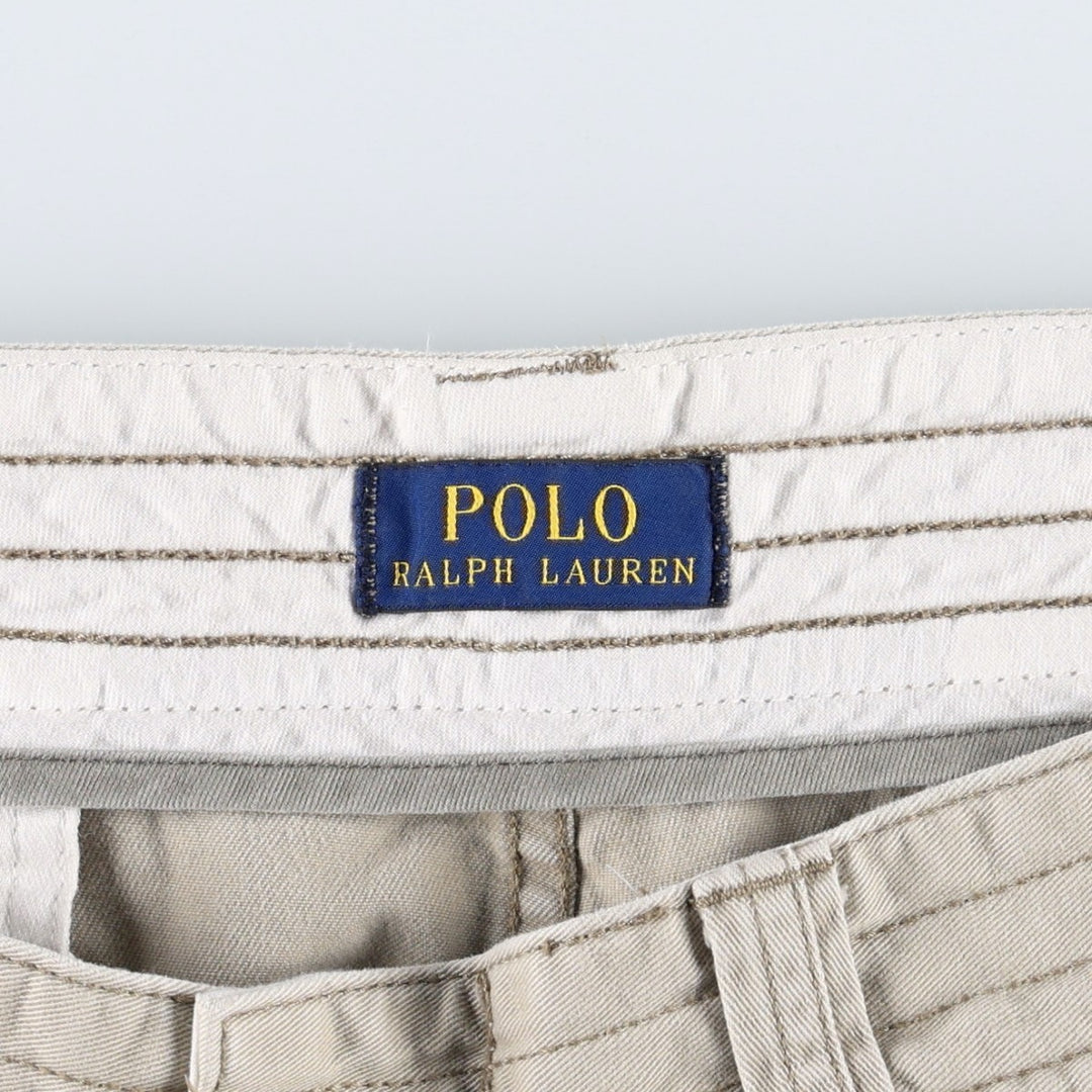 Ralph Lauren POLO RALPH LAUREN cargo shorts short pants men's w37 equivalent cotton Beige type Vintage Second Hand