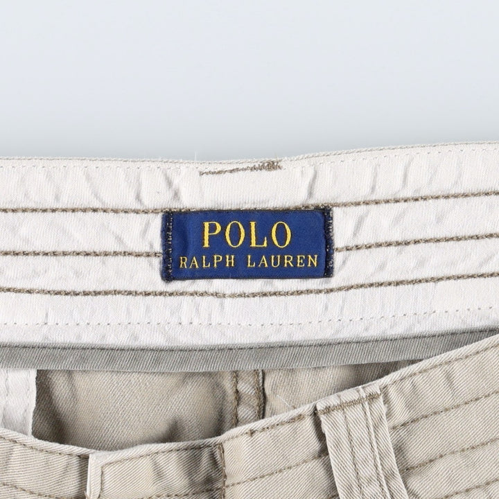 Ralph Lauren POLO RALPH LAUREN cargo shorts short pants men's w37 equivalent cotton Beige type Vintage Second Hand