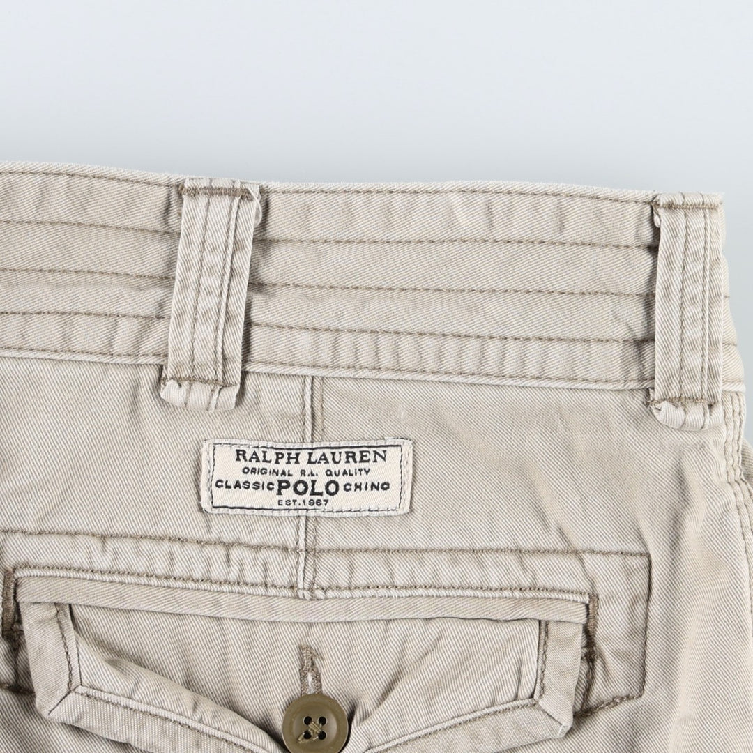 Ralph Lauren POLO RALPH LAUREN cargo shorts short pants men's w37 equivalent cotton Beige type Vintage Second Hand