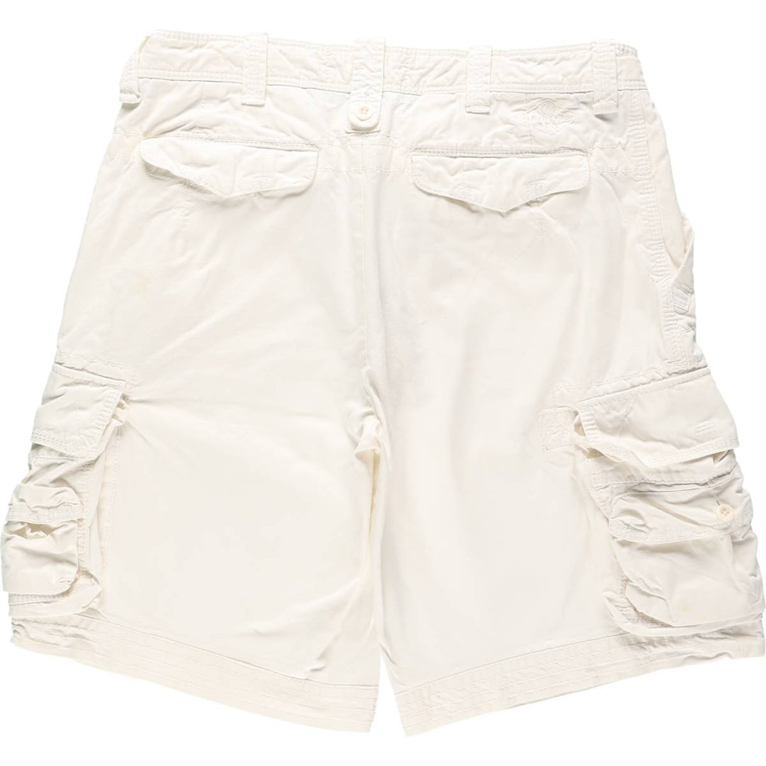 Ralph Lauren POLO by Ralph Lauren cargo shorts, half pants, men's w35 equivalent cotton white type Vintage Second Hand