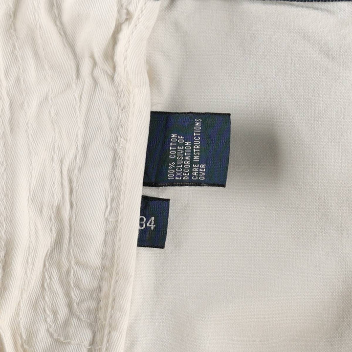 Ralph Lauren POLO by Ralph Lauren cargo shorts, half pants, men's w35 equivalent cotton white type Vintage Second Hand