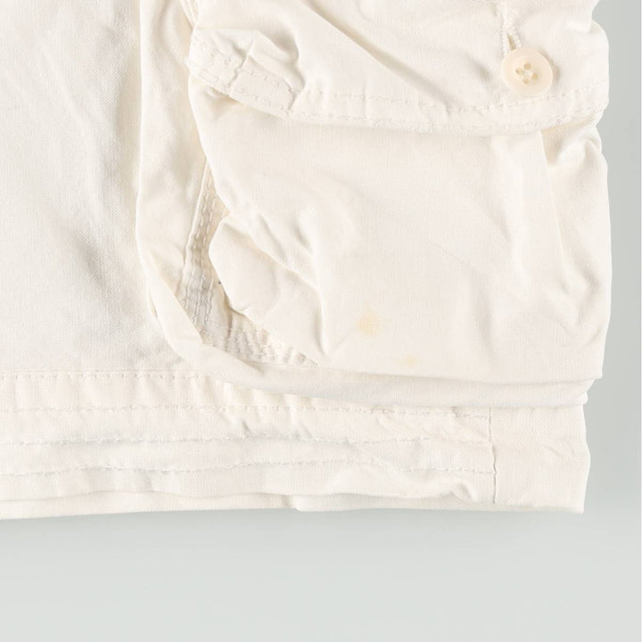 Ralph Lauren POLO by Ralph Lauren cargo shorts, half pants, men's w35 equivalent cotton white type Vintage Second Hand