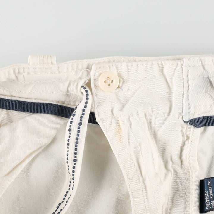Ralph Lauren POLO by Ralph Lauren cargo shorts, half pants, men's w35 equivalent cotton white type Vintage Second Hand