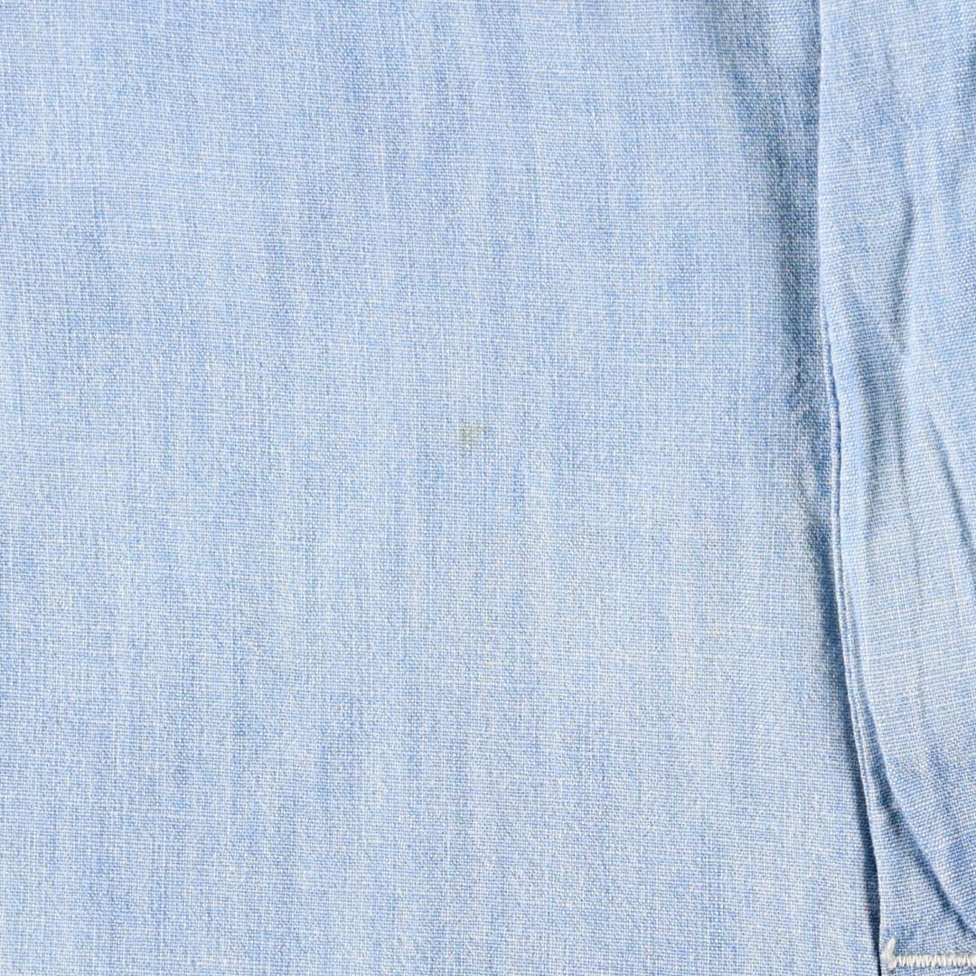 Ralph Lauren POLO RALPH LAUREN CLASSIC FIT Chambray Cotton Shorts (Men's size W37 equivalent) cotton Blue type light blue Vintage Second Hand