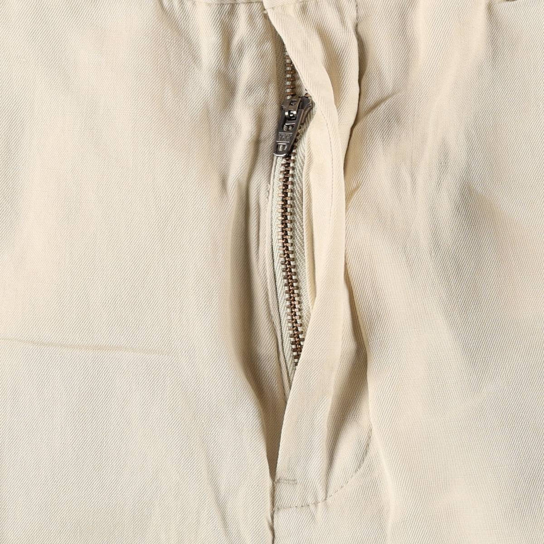 Ralph Lauren POLO by Ralph Lauren PRESTON SHORT Linen Shorts, Men's Size W37 (approx.) linen Beige type Vintage Second Hand