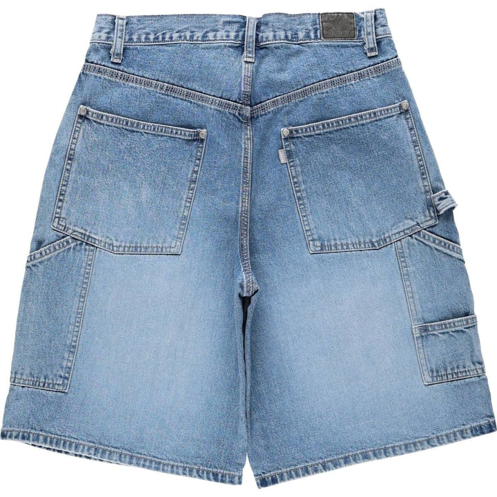 Levi's SILVER TAB Silver Tab Denim Painter Shorts, Men's Size W32 cotton blue type Vintage Second Hand