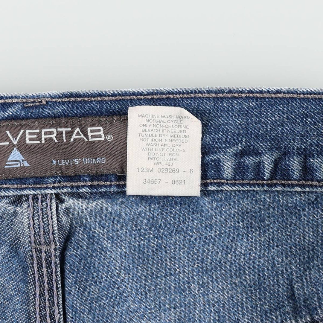 Levi's SILVER TAB Silver Tab Denim Painter Shorts, Men's Size W32 cotton blue type Vintage Second Hand