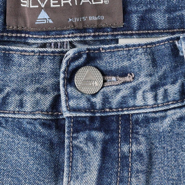 Levi's SILVER TAB Silver Tab Denim Painter Shorts, Men's Size W32 cotton blue type Vintage Second Hand